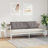  Jastuk za leđa Sivo-smeđa 180 x 19 x 50 cm tkanina | shoptok.hr