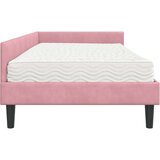  Kotni okvir postelje z matrico Drugo 2 pcs Siva Žamet, (5000123700) | Shoptok.si