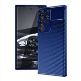  Silikonski ovitek za Samsung Galaxy S23 Ultra 5G - mat carbon moder Cene