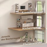  Polica za knjige samostojeća 5 polica metalni okvir 60x30x170 5 cm crna | shoptok.hr