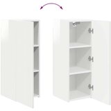  Komplet TV omaric 2 pcs Visok sijaj bela Konstruiran les, (5000132244) | Shoptok.si