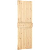  Drsna vrata s kompletom vodil 70x210 cm trdna borovina, (20999160) | Shoptok.si