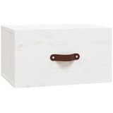  Zidni noćni ormarić bijeli 40 x 29,5 x 22 cm | shoptok.hr