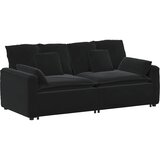  Modularna sofa s jastucima crna | shoptok.hr