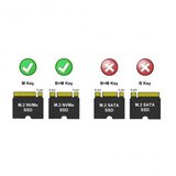LC-Power LC Power LC-M2-C-NVME-3 M.2 Vanjsko kućište za SSD, Crno | Eponuda.ba