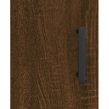  Komoda boja smeđeg hrasta 69,5x34x90 cm od konstruiranog drva | shoptok.hr