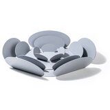 WALLXPERT set ukrasnih metalnih dodataka (3 komada) rodos c light grey | ePonuda.com