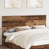 vidaXL Uzglavlje s uzglavljem Staro drvo 180 cm Konstruirano drvo | shoptok.hr