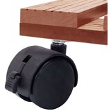 vidaXL kolica za biljke 2 kom smeđa 30 x 30 x 7,5 cm WPC | shoptok.hr