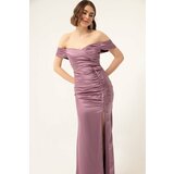Lafaba Evening & Prom Dress - Purple - Bodycon Cene