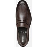 Geox Dark brown men's loafers Walk Pleasure F - Men's | ePonuda.com