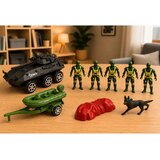 Military Set Soldiers Armored Personnel Carrier 14 pcs. | Shoptok.si