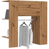 vidaXL Ormarić za hodnik Artisan hrast 97,5x37x99 cm izrađeno drvo Cijene