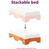  posteljni okvir brez vzmetnice ga je mogoče zlagati 80x200 cm, (21793103) | Shoptok.si