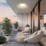  Brilagi - LED kupatilsko plafonsko svetlo ULTRA SLIM LED/12W/230V, prečnik 22,5 cm, u boji roze zlata, IP54 | Eponuda.com