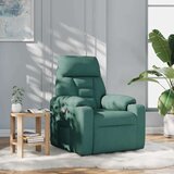  Naslanjač iz temno zelenega blaga | Shoptok.si