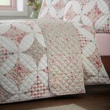 Catherine Lansfield Zeleno pre&amp;scaron;ito pregrinjalo 220x230 cm Pinsonic Patchwork &amp;ndash; Slike