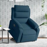  Naslonjač na podizanje plavi baršunasti | shoptok.hr