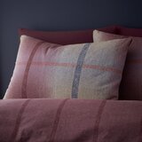 Catherine Lansfield Temno rožnata podaljšana flanelna posteljnina za zakonsko posteljo 230x220 cm Melrose Tweed Check – | Shoptok.si