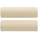  Kavč trosed z blazinami krem 180 cm blago, (20923936) | Shoptok.si