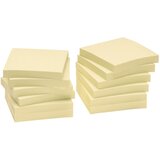 Blok samoljepljiv 75x75mm 12x100L Nature Global Notes 5654-11box žuti | shoptok.hr