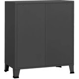  Industrijski ladičar antracit 78 x 40 x 93 cm metalni | shoptok.hr
