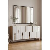 Hanah home komoda Nota 150, 150 cm, hrast Sapphire / bela / srebrna | Eponuda.com