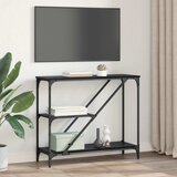  Konzolna stolica Crni hrast 88,5 x 30 x 75 cm Konstruirano drvo | shoptok.hr