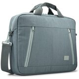 CASELOGIC Torba za laptop Huxton Attache 14“ tirkizno-siva Cene