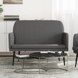  Klupa sivi 107 x 80 x 81 cm od umjetne kože | shoptok.hr