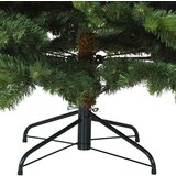 vidaXL Umetno Zložljivo Božično Drevo Zelena 180 cm PVC, PE in jeklo | Shoptok.si