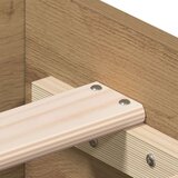  Postelja okvir Artisan Oak 90x190 cm Inženirski les | Shoptok.si