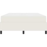 Krevetna konstrukcija s madracem Krema 140 x 200 cm tkanina | shoptok.hr