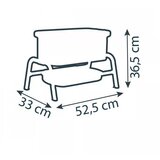 Smoby Kolijevka za lutke Smoby 52 x 36 x 33 cm Roza | shoptok.hr