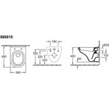 Villeroy & Boch viseča školjka O.Novo 56881001 (brez WC deske) | Shoptok.si
