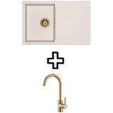 Aquasanita Set Tesa SQT101AW + Vida PVD Zlato/Silica Cijene
