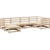  6-dijelni set vrtnih sofa od masivne borovine | shoptok.hr