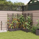  Vrtna saksija 5 pcs Smeđa 120 x 120 x 126 cm Plastika | Eponuda.ba