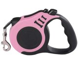 INF 5M Automatic Retractable Pet Leash with One-Hand Brake and Auto-Lock Pink, (5000214758) | Shoptok.si