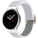 Cadorabo nylon wristband s kovinsko zaponko 22 mm, združljivo s samsung galaxy gear S3/Gear 2 v beli barvi - nadomestni jermen za huawei watch gt za w, (20693659) Cene