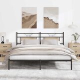 Furnova Posteljni okvir brez vzmetnice hrast 160x200 cm inženirski les, (21943298) Cene
