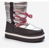 Kesi Women&#039;s snow boots with silver lacing cijene