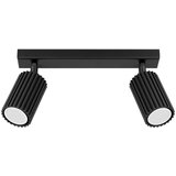  Sollux SL.1580 - Spot svetiljka KARBON 2xGU10/10W/230V crna | Eponuda.com