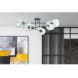  Luster na štapu VASCO 6xE27/60W/230V crna/prozirna | Eponuda.com