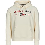 Gant Puloverji GRAPHIC SWEAT HOODIE Bela Cene