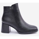 EVENTO PE1 Insulated ankle boots with heel black Feliveth | Eponuda.ba