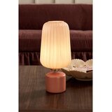 Ellos Home Rožnato-oranžna steklena namizna svetilka (višina 40 cm) Daria – | Shoptok.si