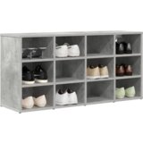 vidaXL Omara za čevlje Betonsko siva 52.5 x 30 x 50 cm Konstruiran les | Shoptok.si