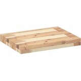  Plutajuće police 3 kom 60x30x4 cm Neobrađeno puno drvo akacije | Shoptok.si