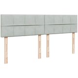  Otomanski krevet s madracem svijetlosivi 180x200 cm baršunasti | Eponuda.com